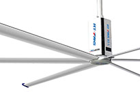 夏日車(chē)間降溫大型工業(yè)風(fēng)扇的優(yōu)勢(shì)